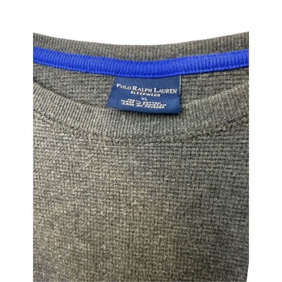 Polo Ralph Lauren Waffle Knit Sleep Shirt Thermal Sz. XL - Picture 4 of 6